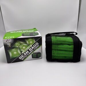 Light-Up BEAN BAGS, EastPoint Sports, 6 x 6", 16 oz., 4 Ct. with Carry Bag READ